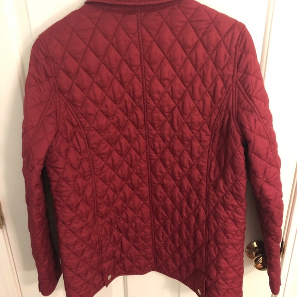 L.L.Bean Diamond Quilted Riding Jacket - Picture 2 of 4